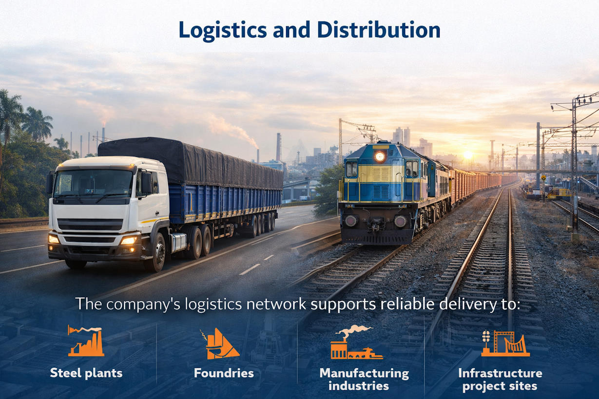 Logistics trucks rail